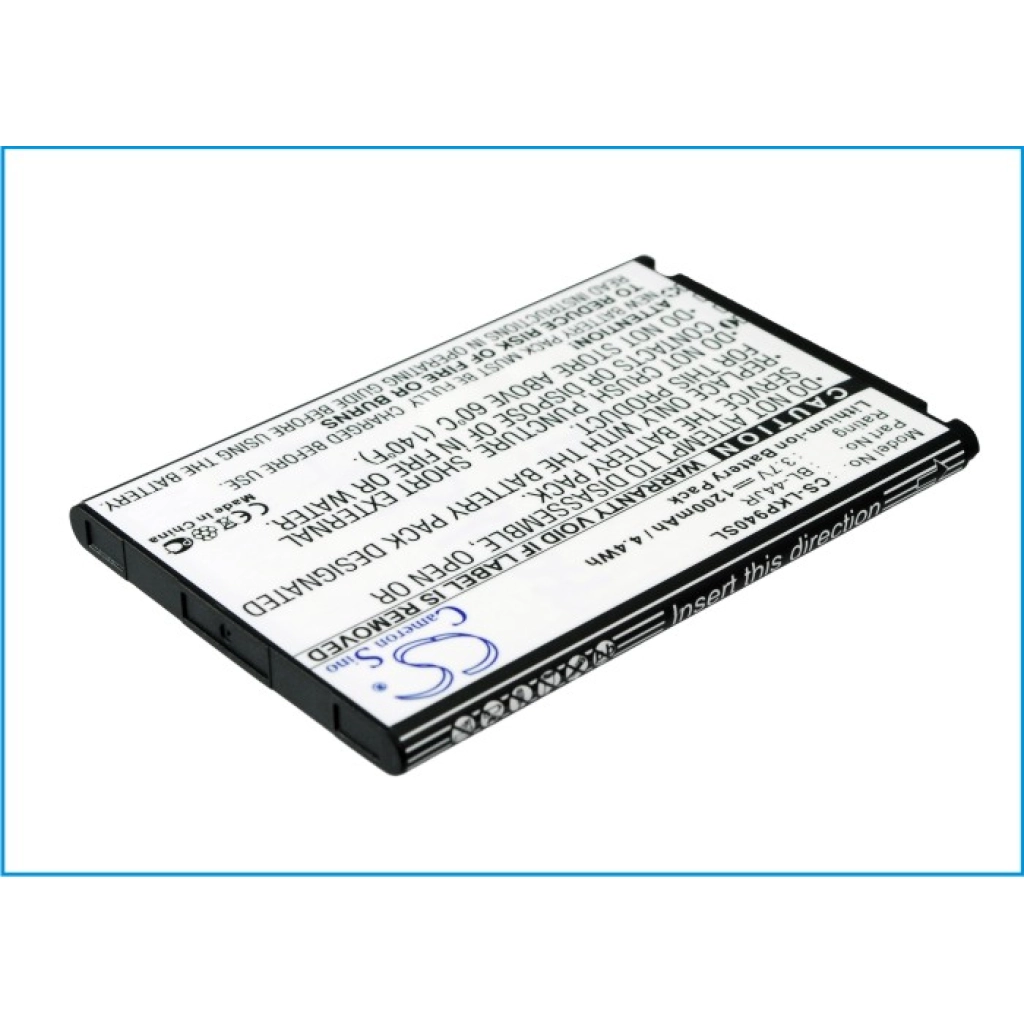Baterie do telefonów komórkowych LG CS-LKP940SL