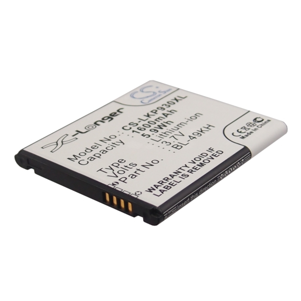 Baterie do telefonów komórkowych LG SU640