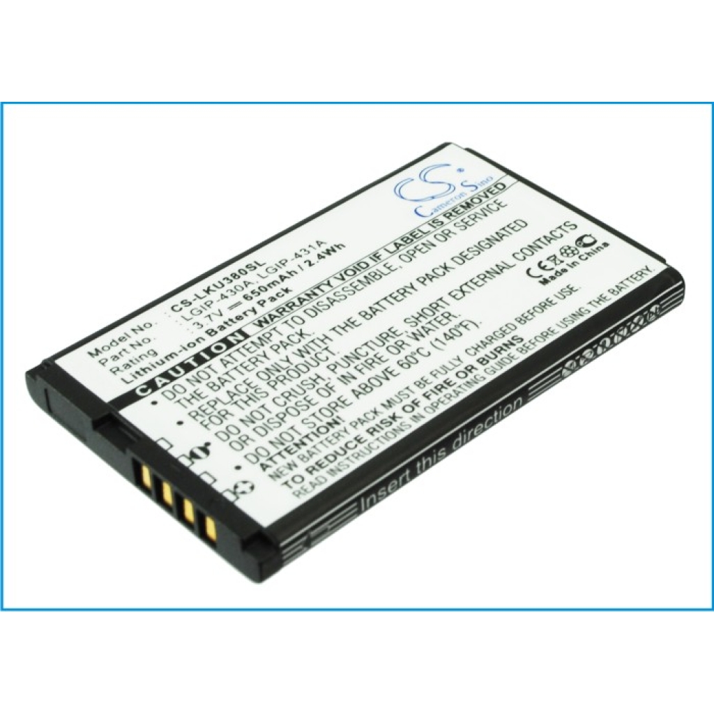 Mobile Phone Battery LG KP210 (Aries)