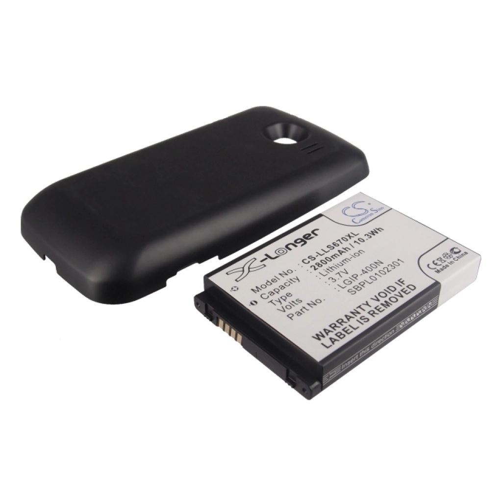 Baterie do telefonów komórkowych LG CS-LLS670XL