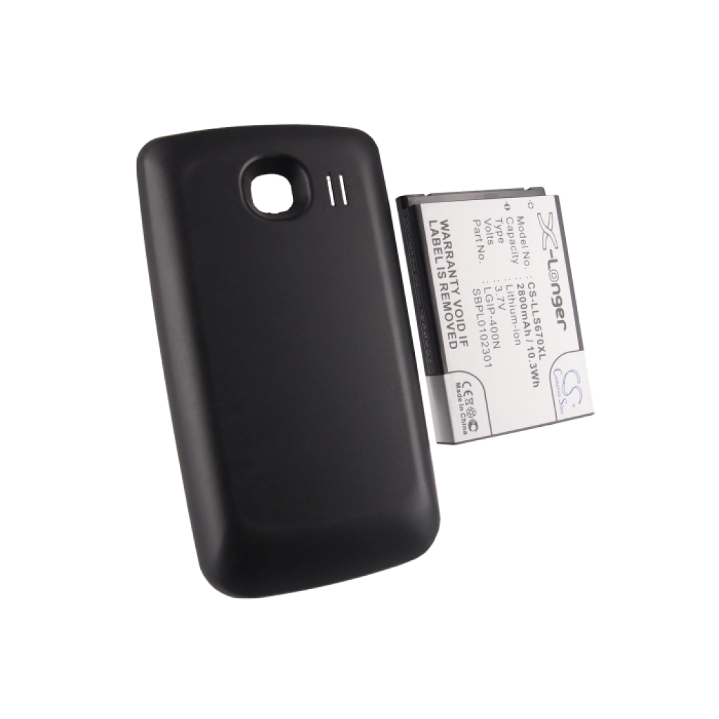 Baterie do telefonów komórkowych LG CS-LLS670XL