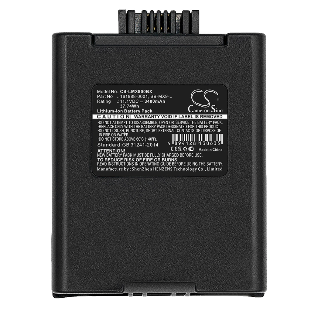 BarCode, Scanner Battery LXE MX9AB4M0K1FCBDA0S0RTUSW600