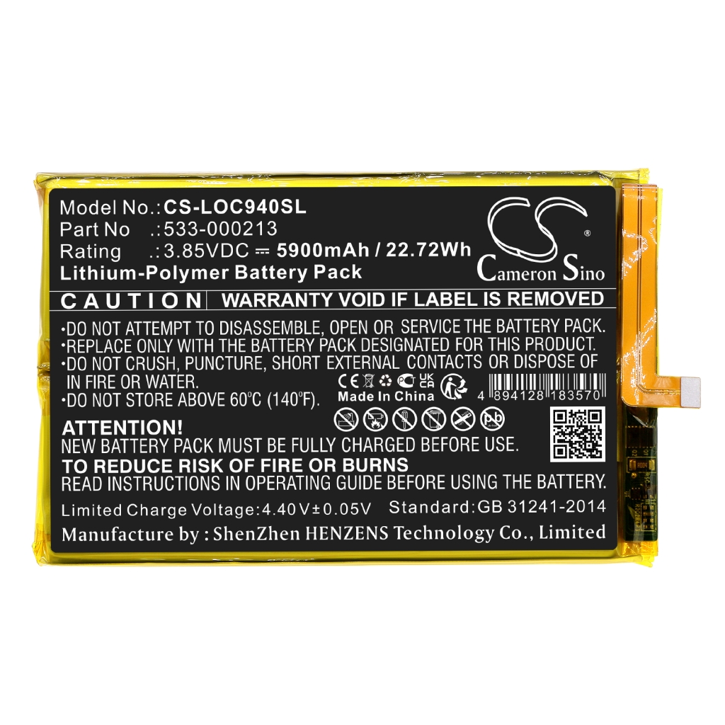 Baterie do konsoli do gier Logitech CS-LOC940SL