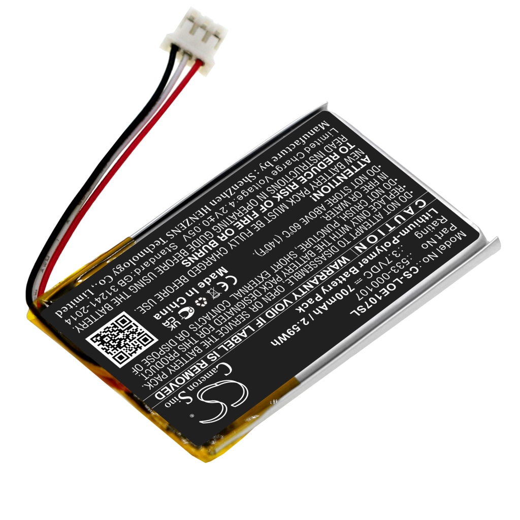 Baterie do głośników Logitech CS-LOE107SL