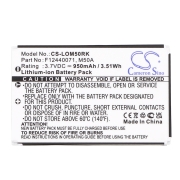 CS-LOM50RK<br />Baterie dla   zastępuje baterię F12440071