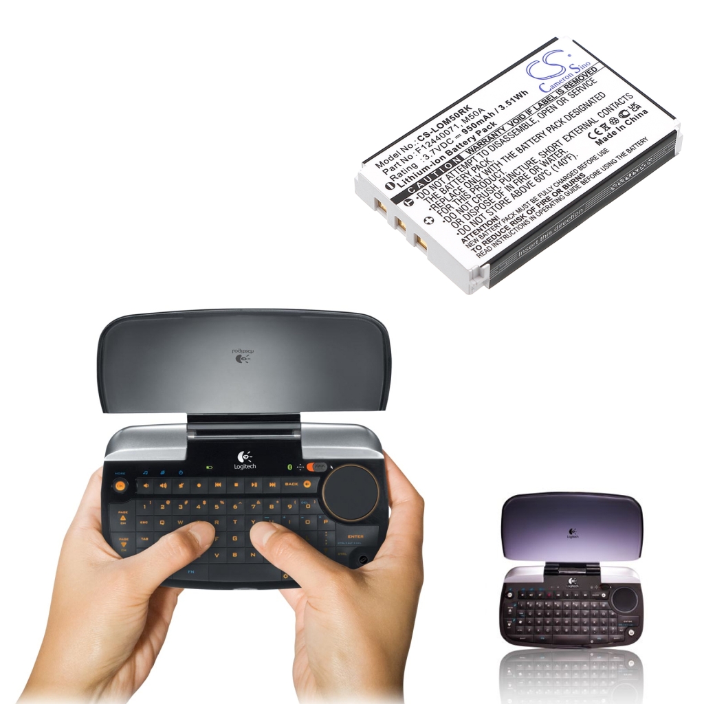 Baterie do klawiatur Logitech DiNovo Mini