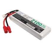 Battery compatibleWith RC hobby batteries