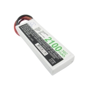 Battery compatibleWith RC hobby batteries