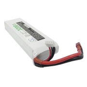Battery compatibleWith RC hobby batteries