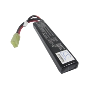Battery compatibleWith RC hobby batteries