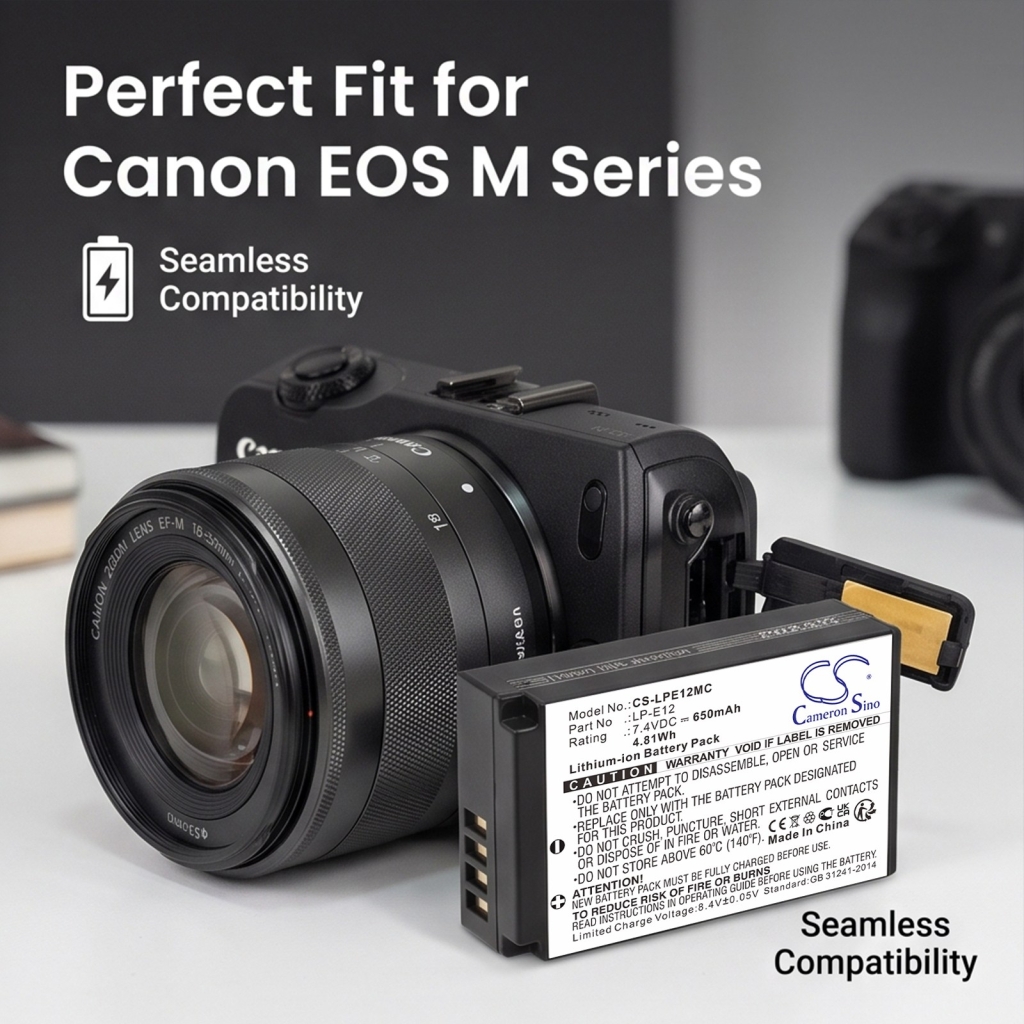 Battery for Canon EOS M