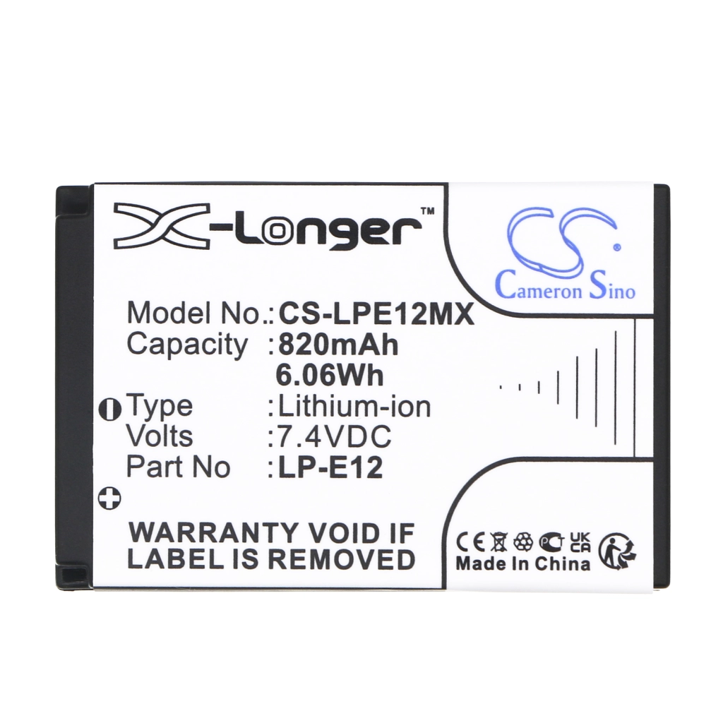 Camera Battery Canon EOS Kiss X7