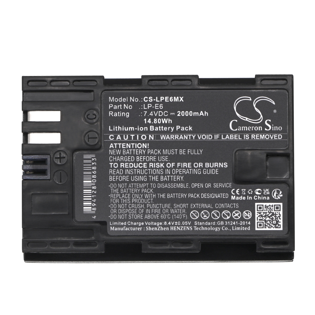 Battery Replaces LP-E6