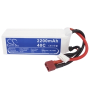 Battery compatibleWith RC hobby batteries
