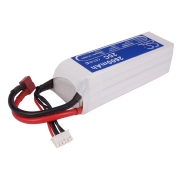 Battery compatibleWith RC hobby batteries