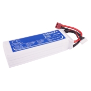 Battery compatibleWith RC hobby batteries