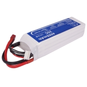 Battery compatibleWith RC hobby batteries