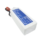 Battery compatibleWith RC hobby batteries