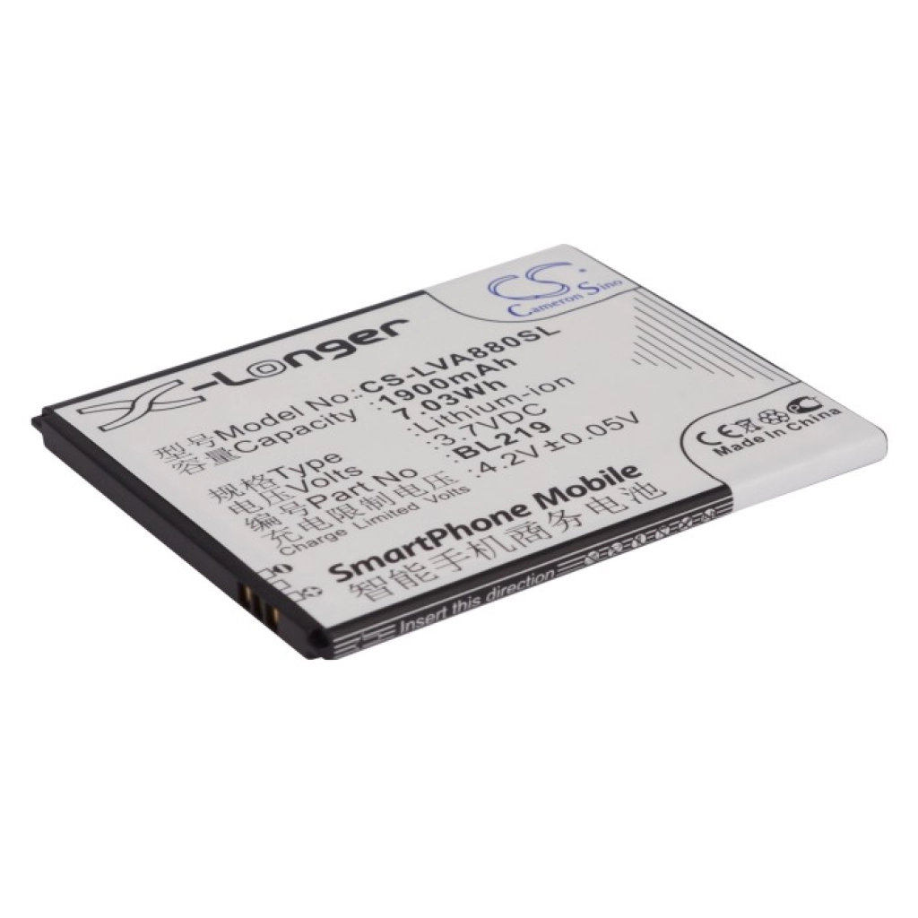 Compatible battery replacement for LENOVO BL219