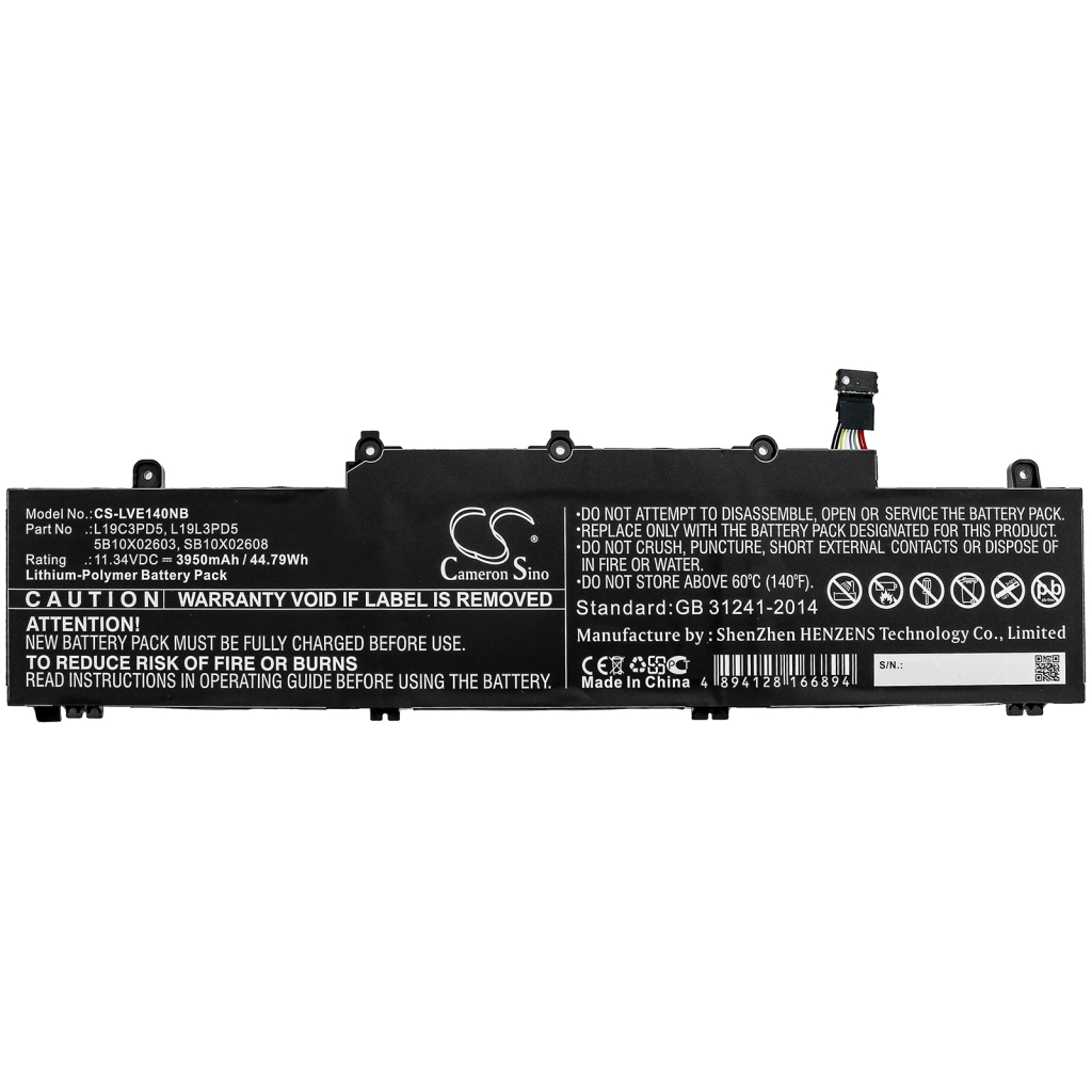 Bateria do notebooków Lenovo CS-LVE140NB