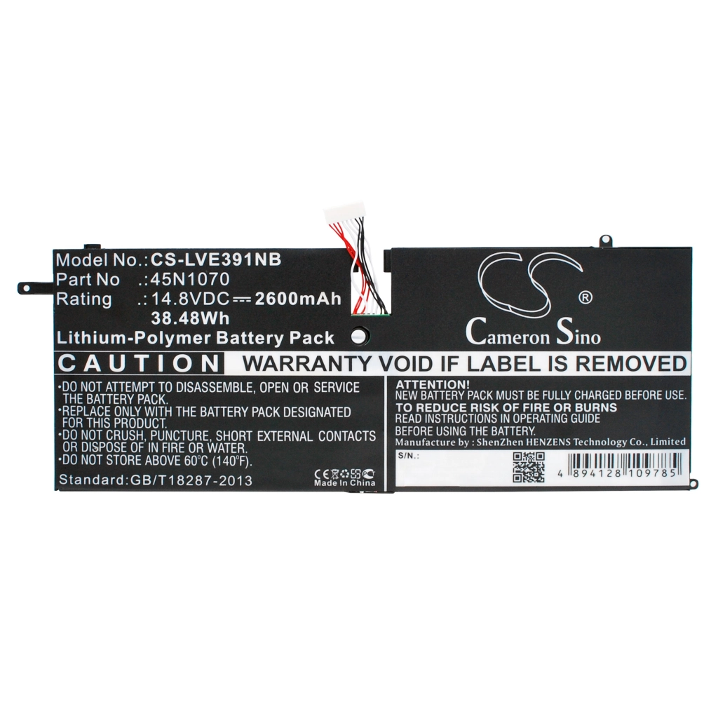 Bateria do notebooków Lenovo CS-LVE391NB