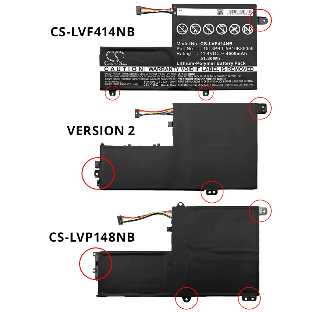 Battery Replaces L15M3PBO