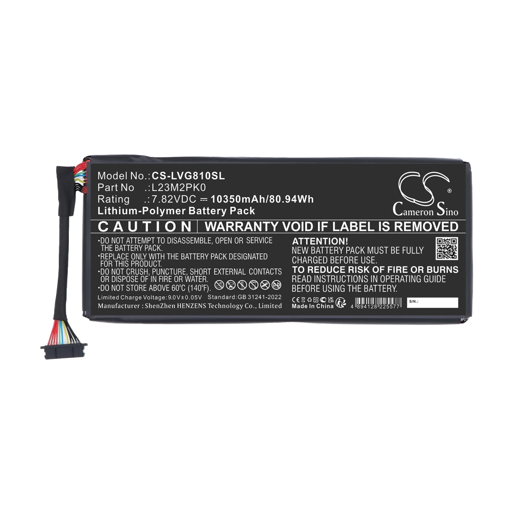 Bateria kompatybilny z Lenovo CS-LVG810SL