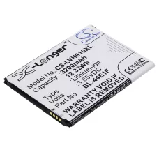 Compatible battery replacement for LG BL-44E1F,EAC63341101,PAC63320502