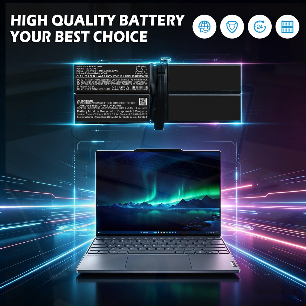 Bateria kompatybilny z Lenovo CS-LVK210NB