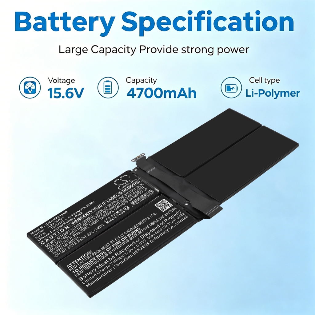 Bateria kompatybilny z Lenovo CS-LVK210NB