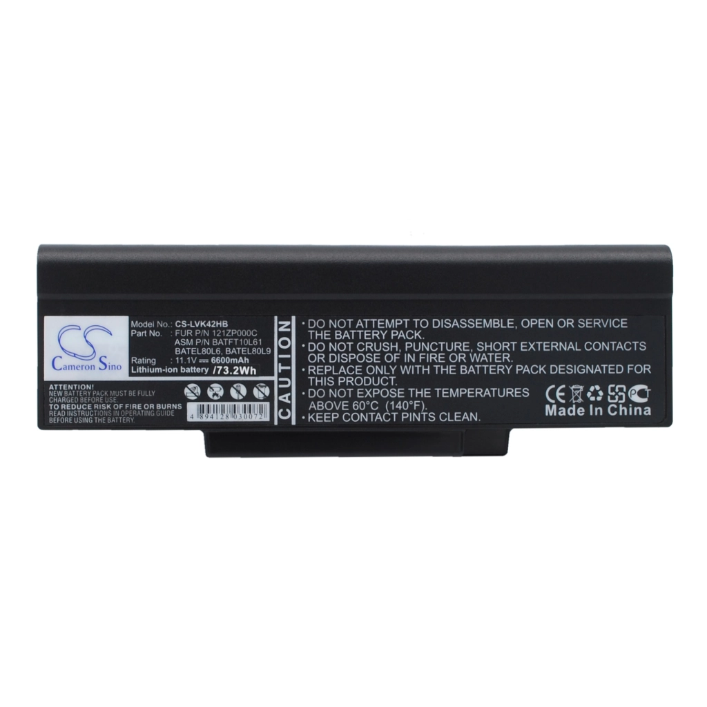 Notebook battery Seanix CS-LVK42NB