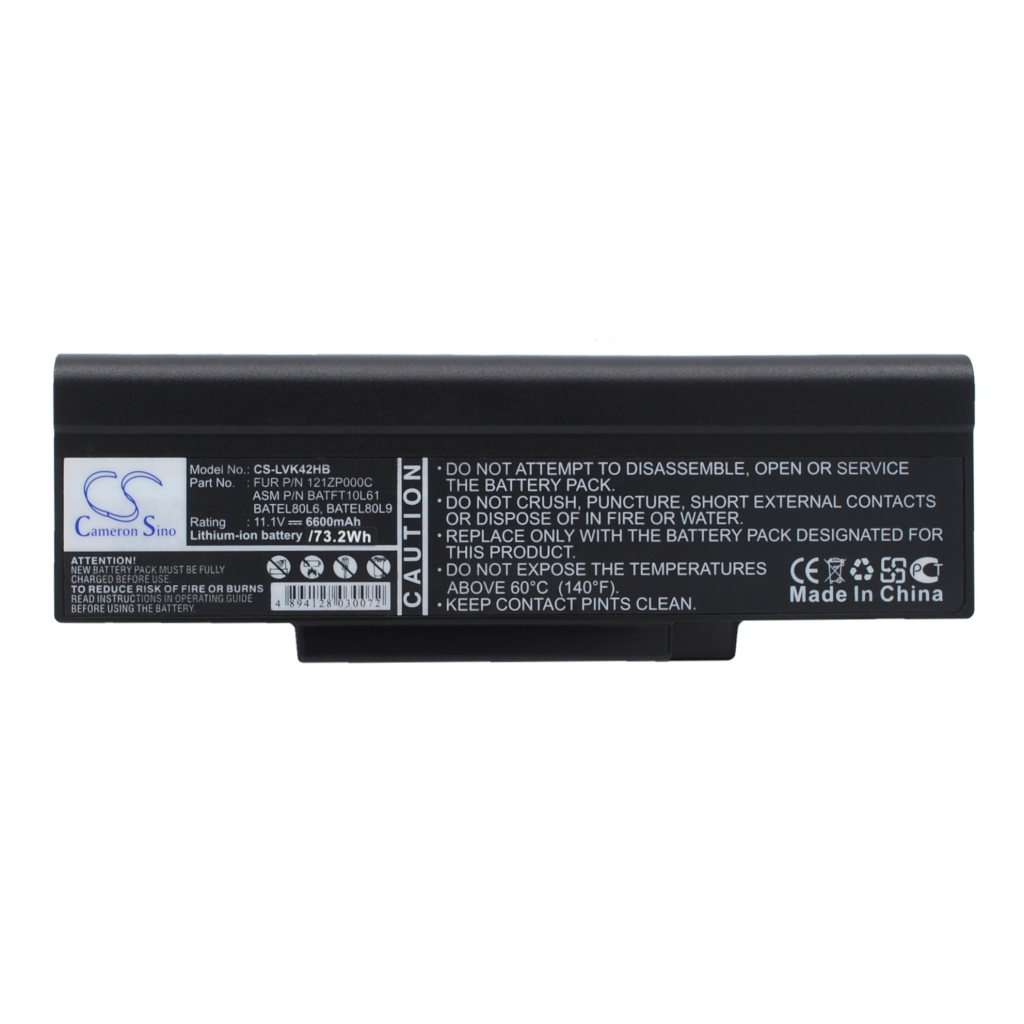 Notebook battery Maxdata CS-LVK42NB