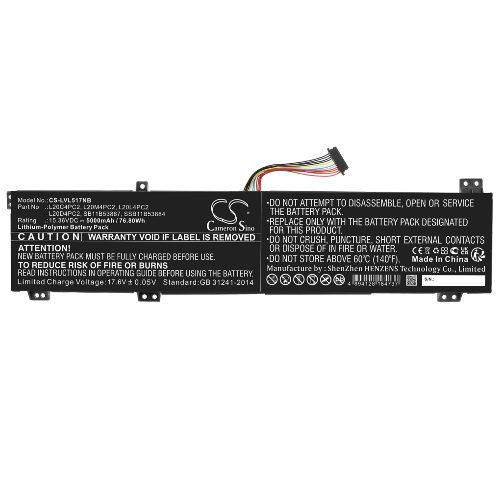 Bateria do notebooków Lenovo CS-LVL517NB