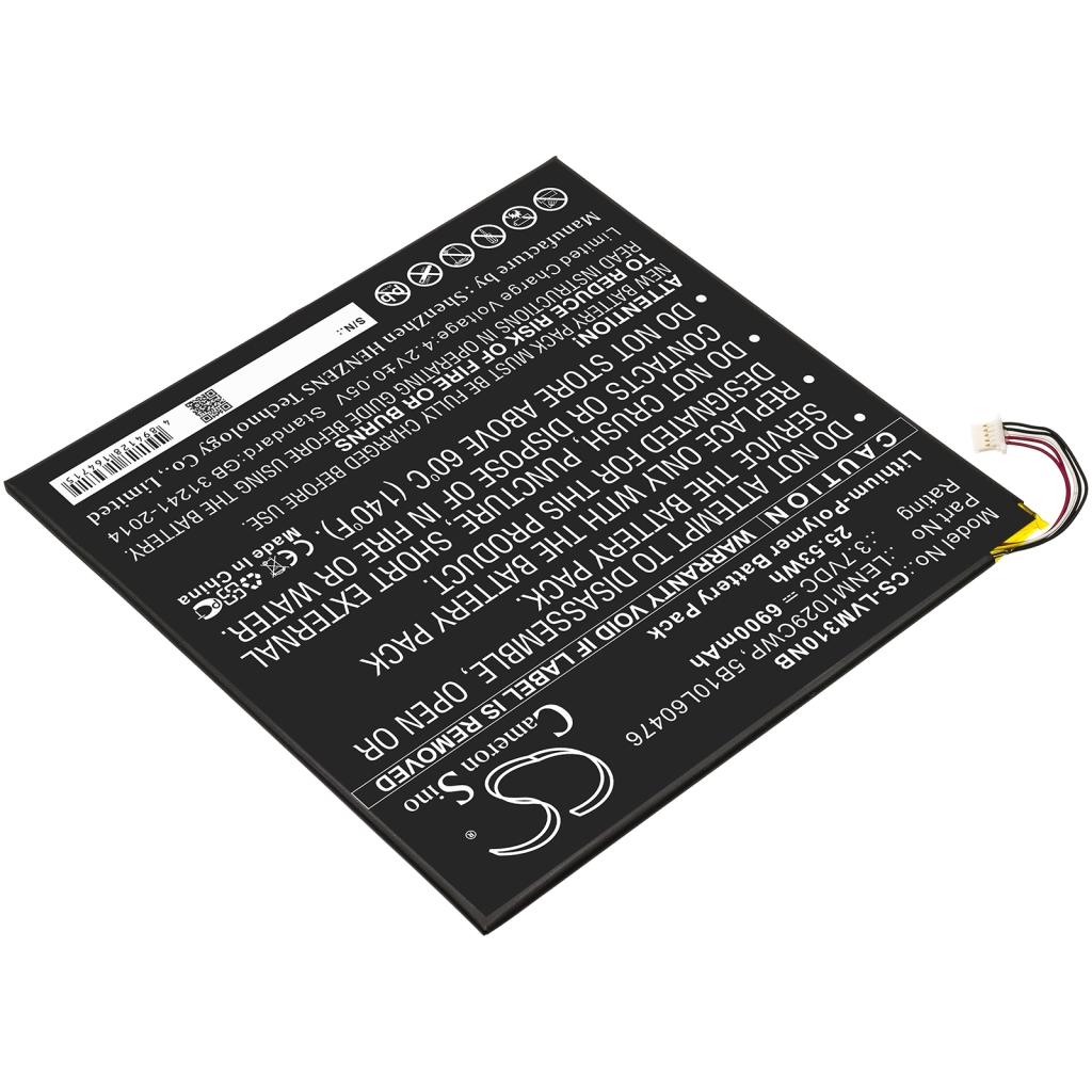 Bateria do notebooków Lenovo CS-LVM310NB