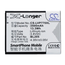 Kompatybilna wymiana baterii za LENOVO BL205
