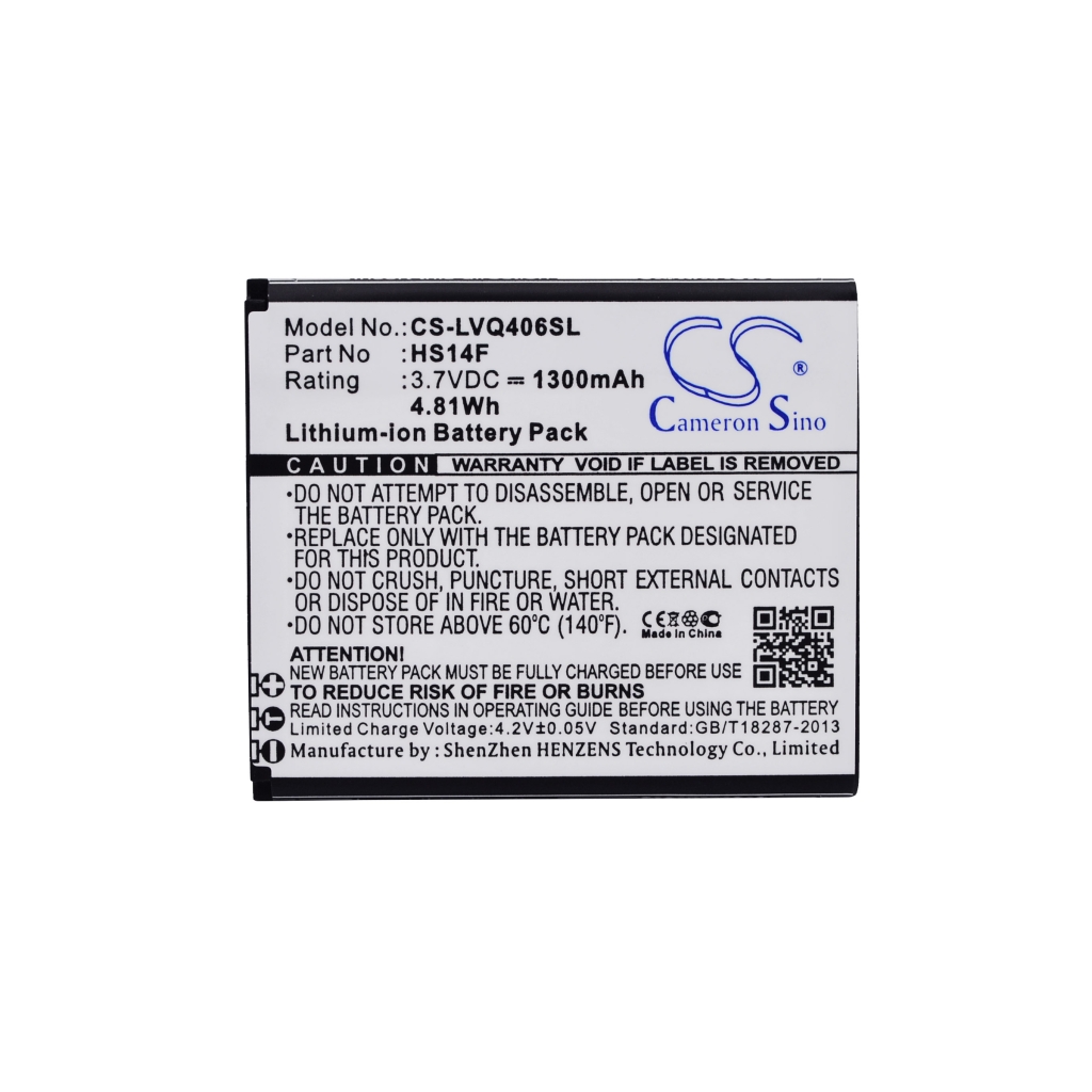 Bateria kompatybilny z Lava CS-LVQ406SL