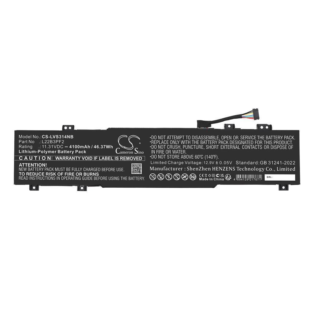 Bateria do notebooków Lenovo CS-LVS314NB