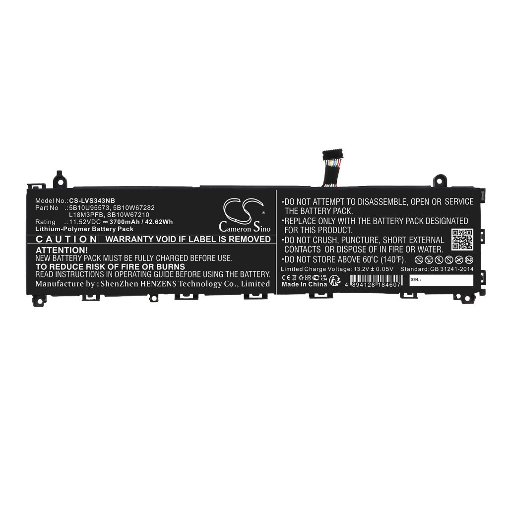 Bateria do notebooków Lenovo CS-LVS343NB