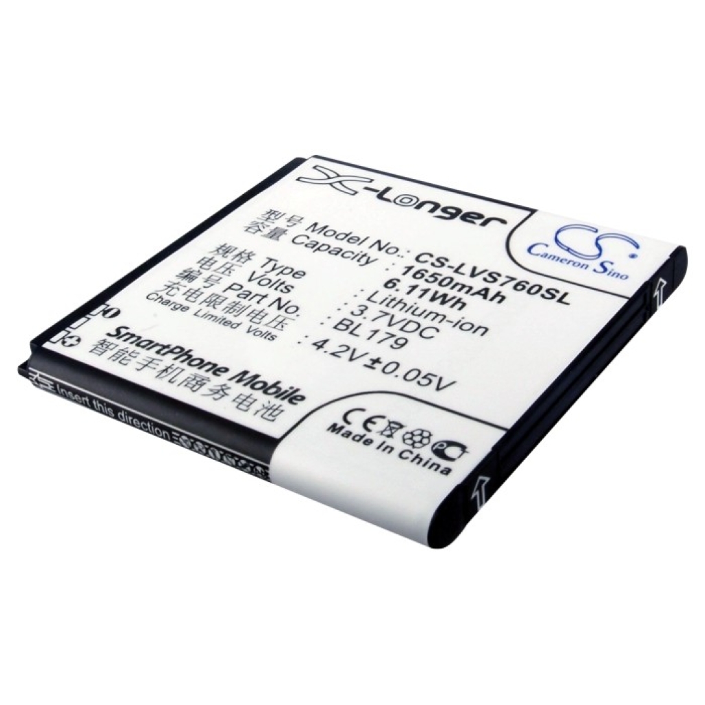 Baterie do telefonów komórkowych Lenovo A660