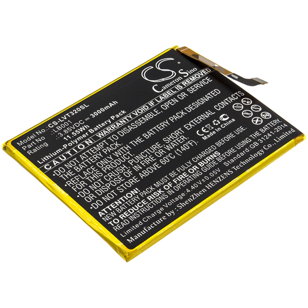 Baterie do telefonów komórkowych Lenovo CS-LVT320SL
