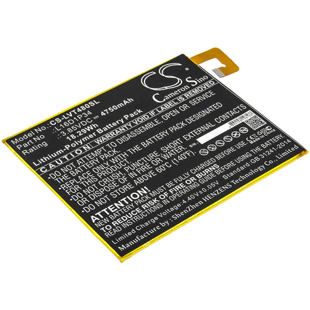 Baterie do tabletów Lenovo CS-LVT480SL