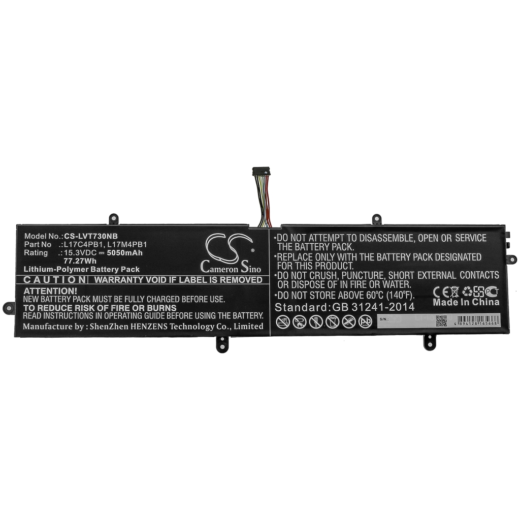 Bateria do notebooków Lenovo CS-LVT730NB