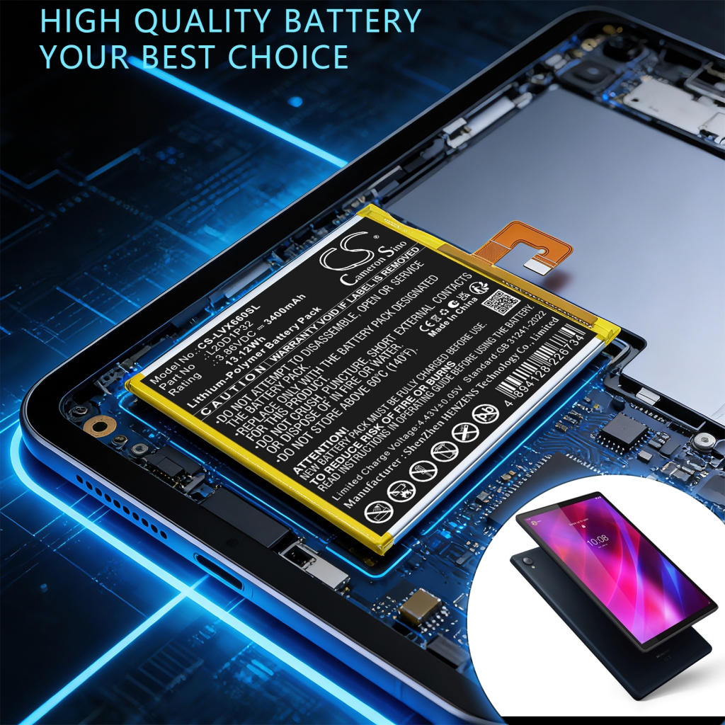 Bateria kompatybilny z Lenovo CS-LVX660SL