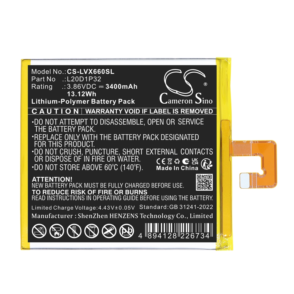 Bateria kompatybilny z Lenovo CS-LVX660SL