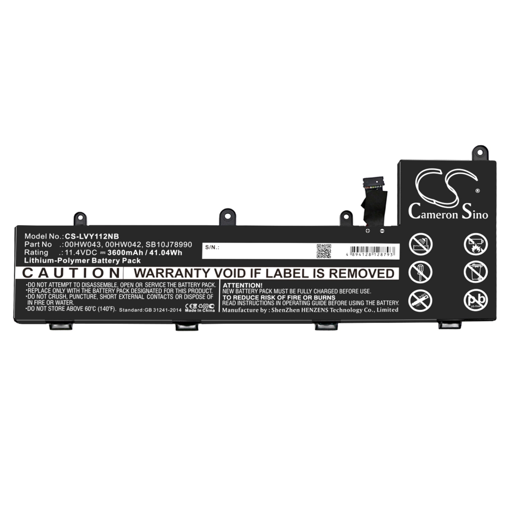 Battery Replaces 00HW042