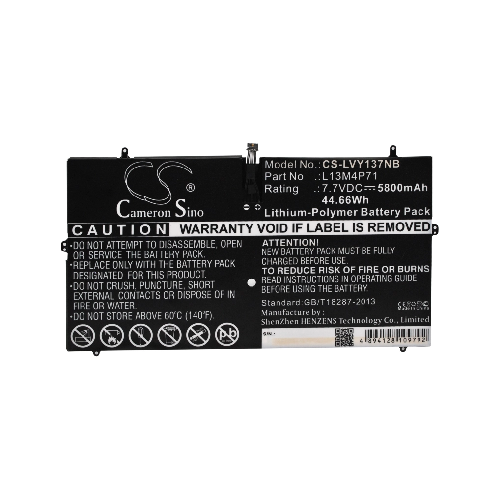 Battery Replaces L13M4P71