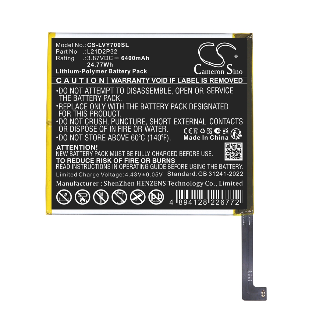 Bateria kompatybilny z Lenovo CS-LVY700SL