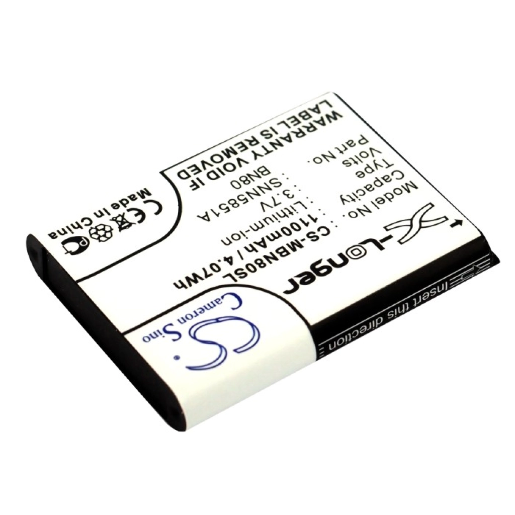 Baterie do telefonów komórkowych Motorola CS-MBN80SL