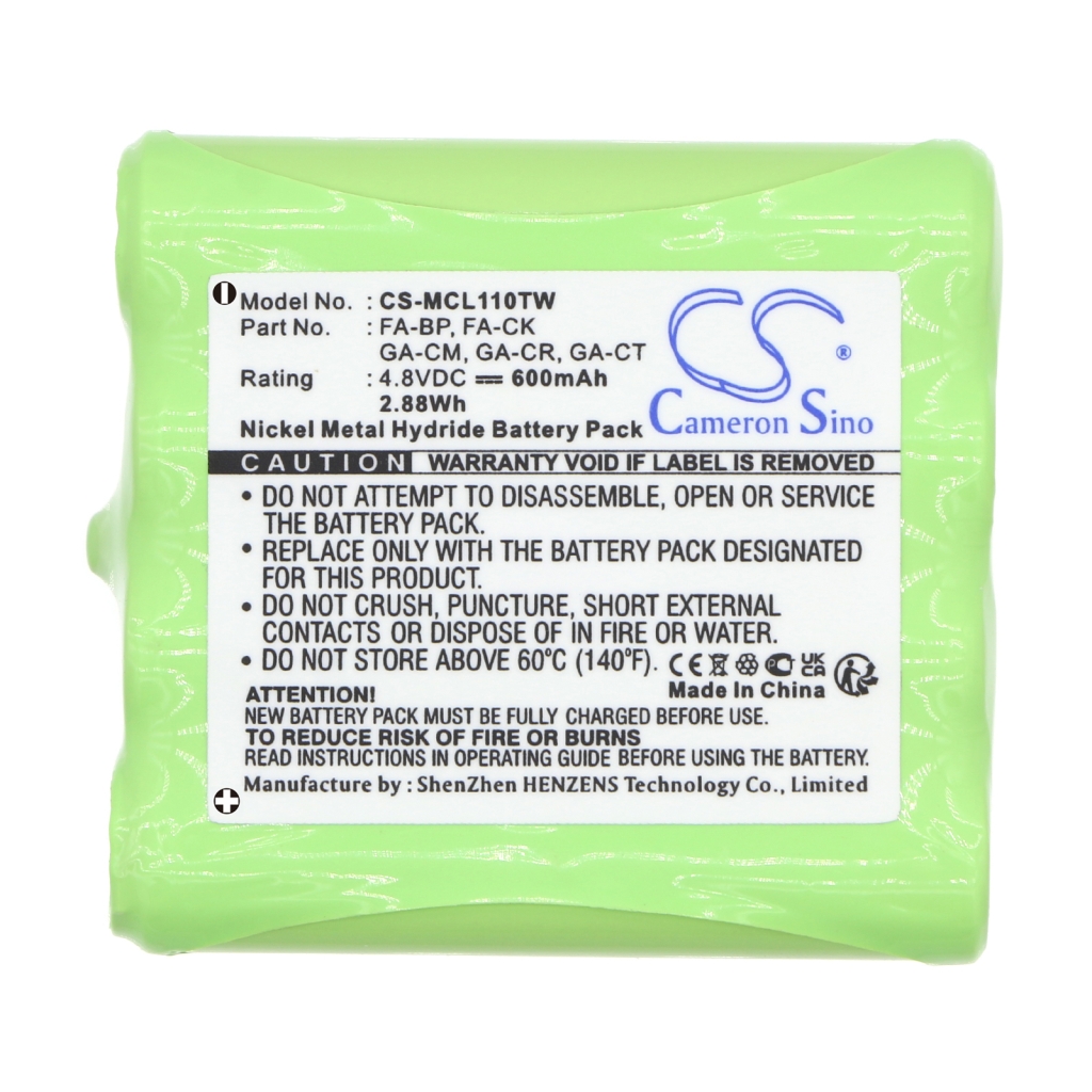 Two-Way Radio Battery Cobra CS-MCL110TW