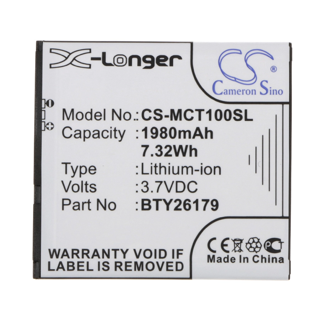 Battery Replaces BTY26179